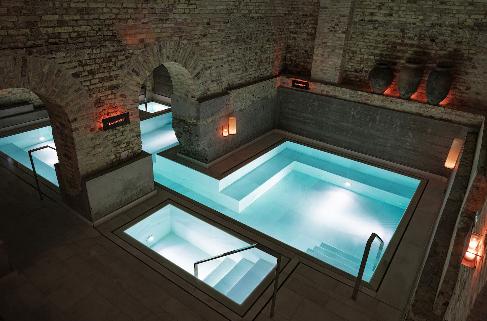Aire Ancient baths is now in London experience luxury, candlelit joy