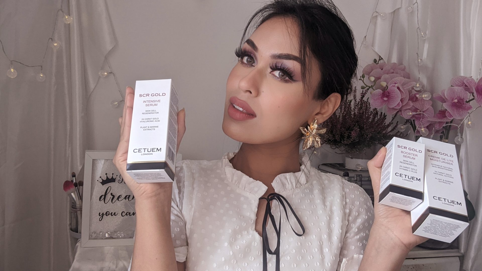 Luxuria Lifestyle welcomes luxury the skincare brand - Cetuem SCR GOLD range